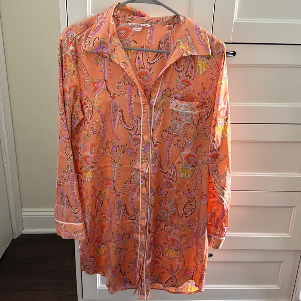 Victoria's Secret Silk Sleep Shirt